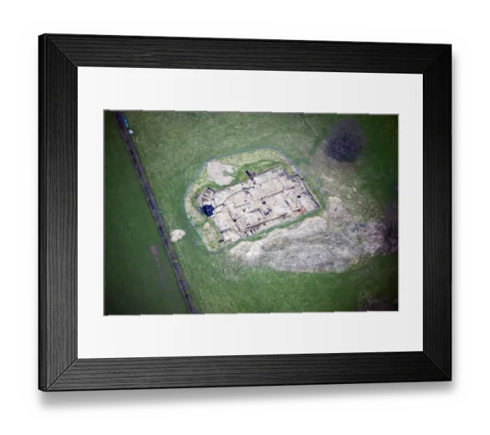 Framed Print : Binchester excavations 28860_048