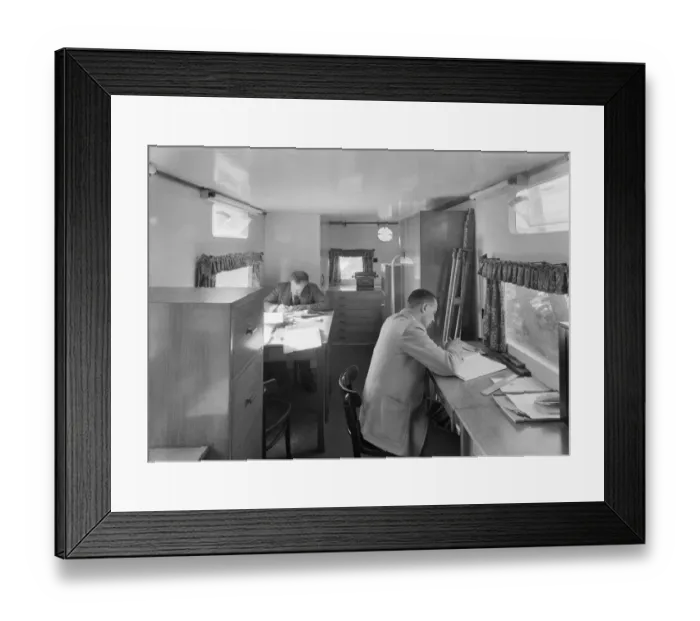 Framed Print : Site office JLP01_08_023296