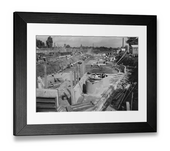 Framed Print : Concrete shuttering JLP01_08_044591 Framed Print : Concrete shuttering JLP01_08_044591