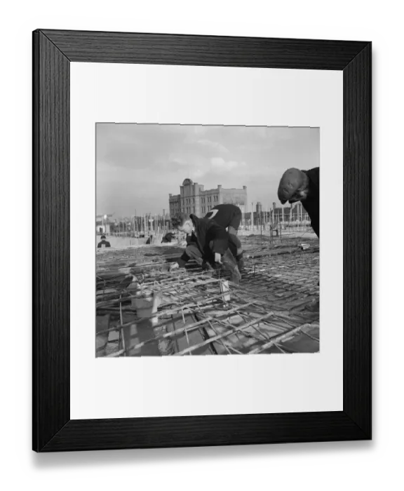 Framed Print : Steel reinforcement JLP01_08_045345 Framed Print : Steel reinforcement JLP01_08_045345