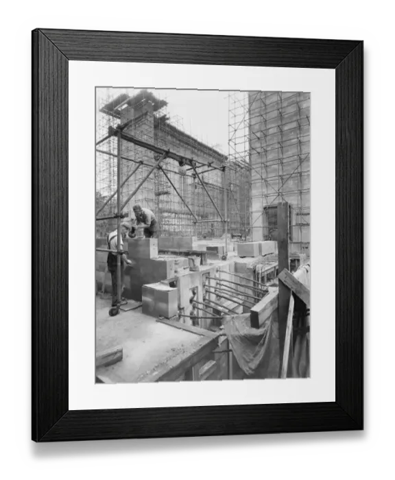 Framed Print : Masonry JLP01_08_055189