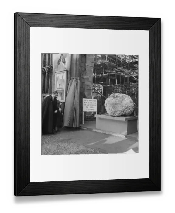 Framed Print : Boulder from Bethlehem JLP01_08_058911a
