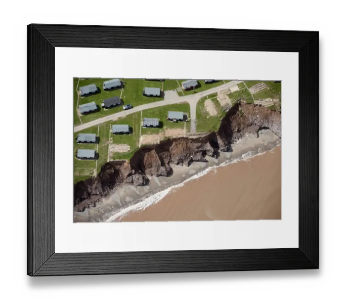 Framed Print : Coastal erosion 28893_052