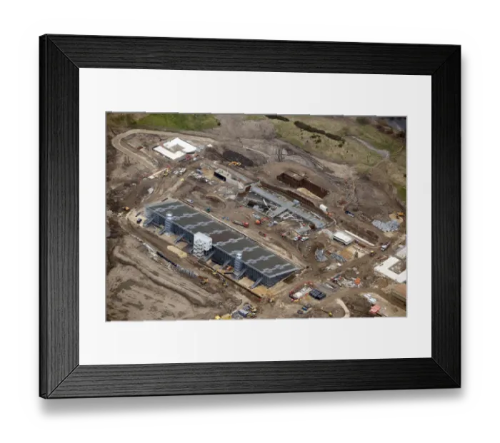 Framed Print : Building a theatre 28860_014