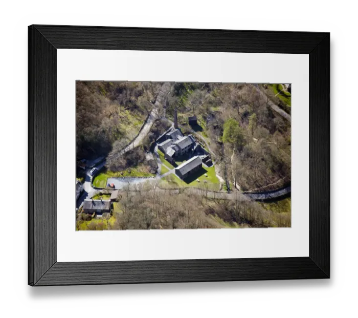 Framed Print : Stott Park Bobbin Mill 28862_056