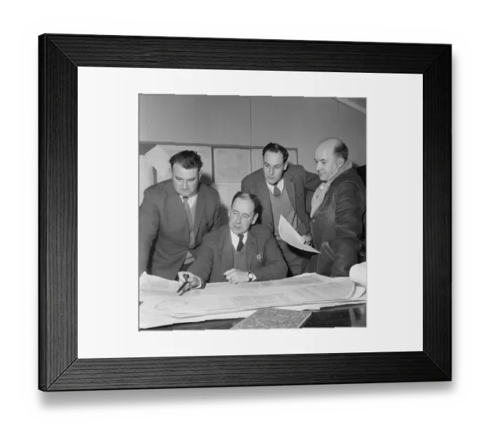 Framed Print : Plans and diagrams JLP01_08_065035a