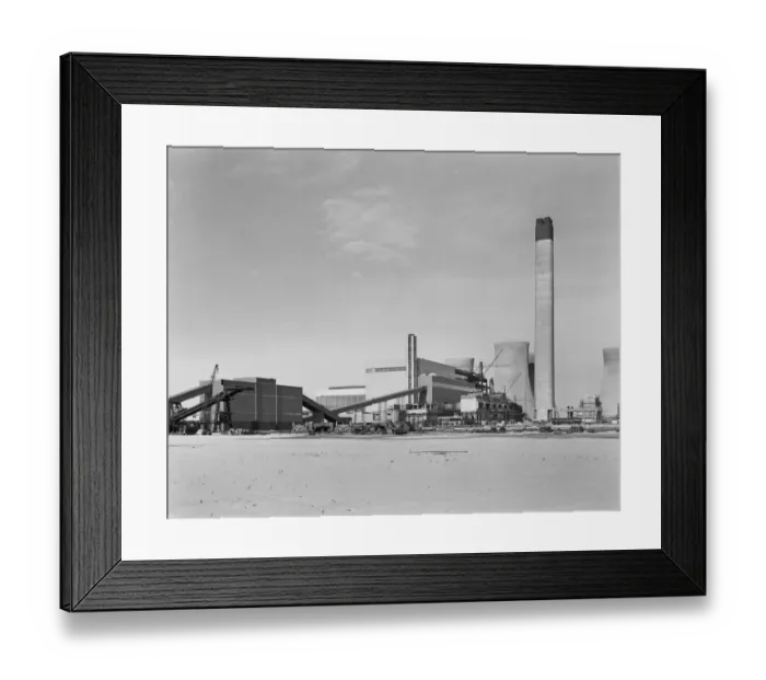 Framed Print : Eggborough Power Station JLP01_08_072337b