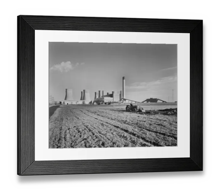 Framed Print : Eggborough Power Station JLP01_08_075183a