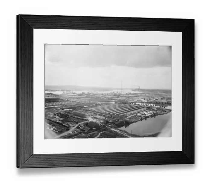 Framed Print : Dagenham Works JLP01_08_058013 Framed Print : Dagenham Works JLP01_08_058013