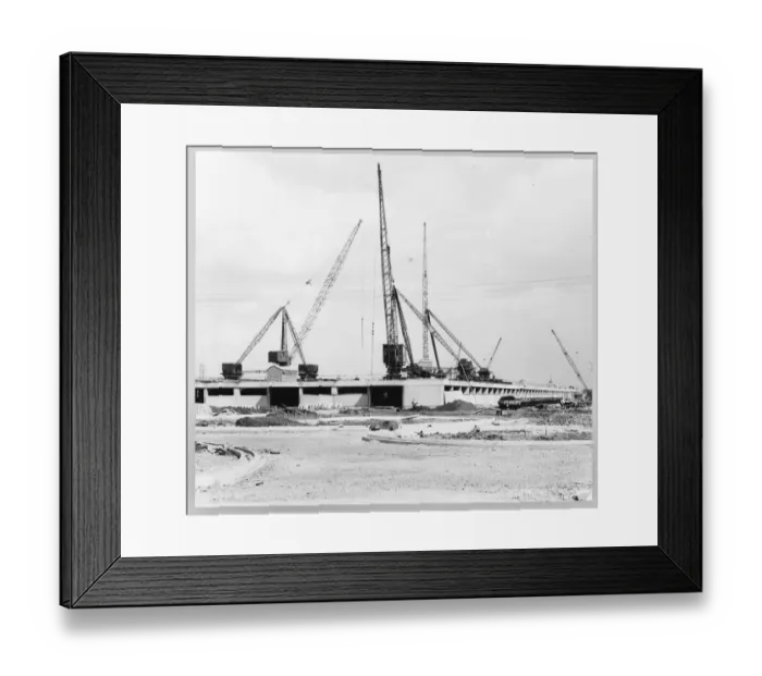 Framed Print : Thames Foundry, Dagenham Works JLP01_01_048_22