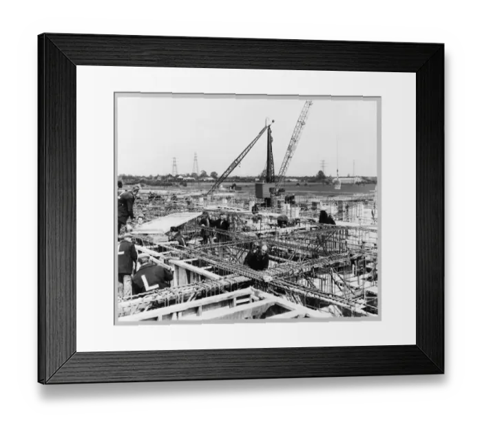 Framed Print : Thames Foundry, Dagenham Works JLP01_01_048_26
