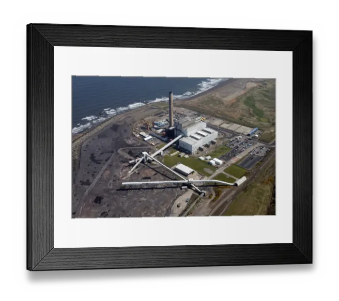 Framed Print : Lynemouth Power Station 28909_040