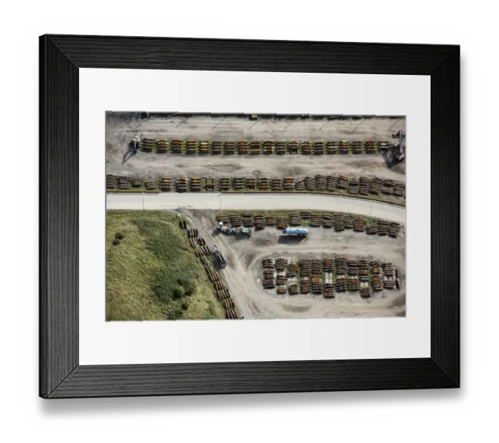Framed Print : Skinningrove Steelworks 28931_032