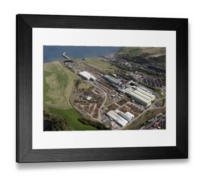 Framed Print : Skinningrove Steelworks 28931_025 Framed Print : Skinningrove Steelworks 28931_025