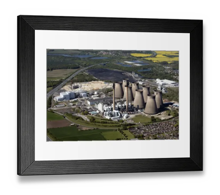 Framed Print : Ferrybridge Power Station 28942_042