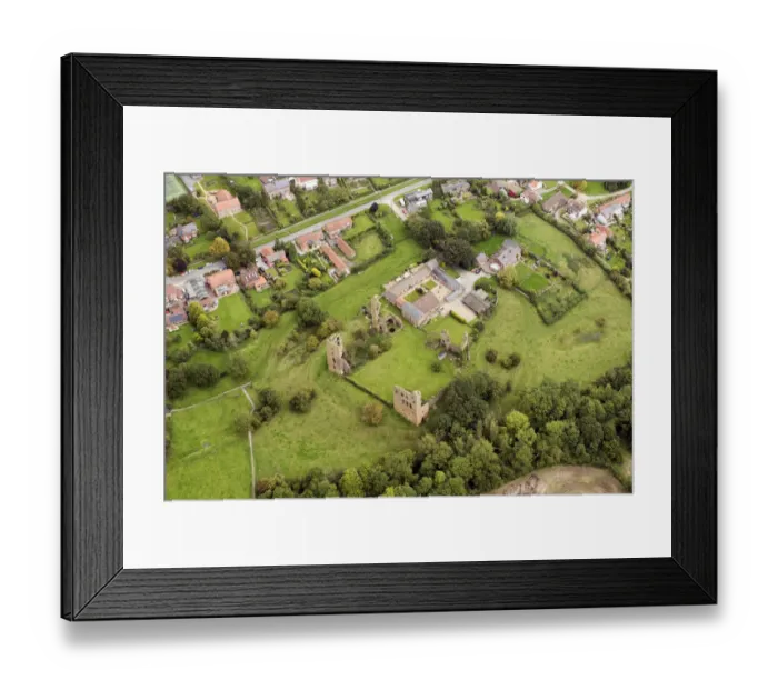 Framed Print : Sheriff Hutton Castle 28960_056
