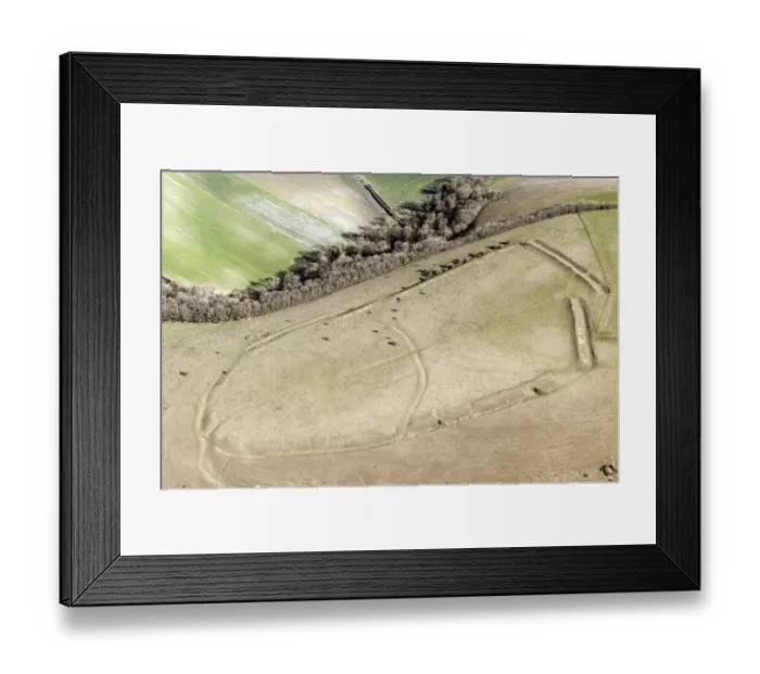 Framed Print : Winkelbury Hill 29833_009