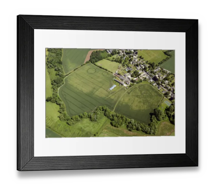 Framed Print : Cropmarks at Marston Meysey 29729_020 Framed Print : Cropmarks at Marston Meysey 29729_020