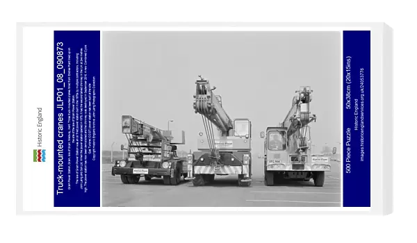 Truck-mounted cranes JLP01_08_090873