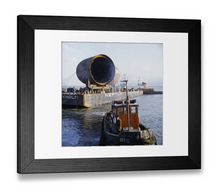Framed Print : Parts for an oil platform JLP01_10_01079A Framed Print : Parts for an oil platform JLP01_10_01079A