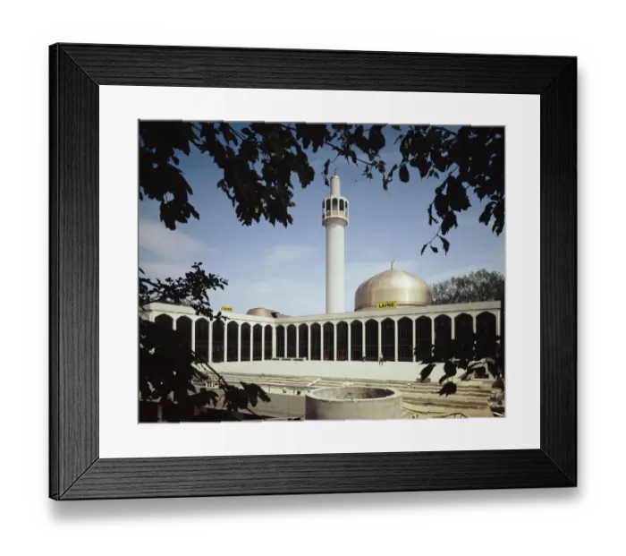 Framed Print : Regents Park Mosque JLP01_10_04523