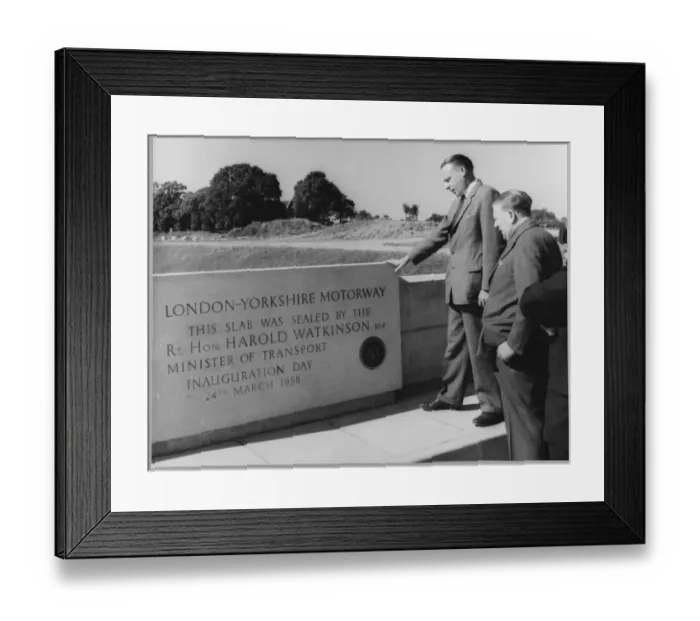 Framed Print : Inauguration slab JLP01_01_168_103