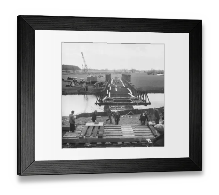 Framed Print : Bailey Bridge JLP01_08_051434