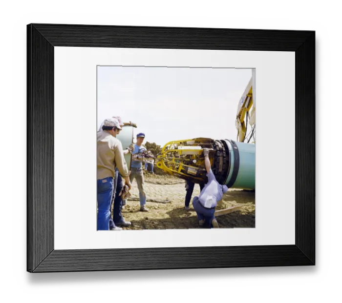 Framed Print : Pneumatic clamp JLP01_10_09124 Framed Print : Pneumatic clamp JLP01_10_09124