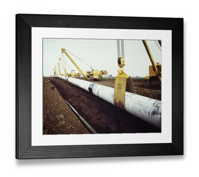 Framed Print : Pipelaying JLP01_10_00159 Framed Print : Pipelaying JLP01_10_00159