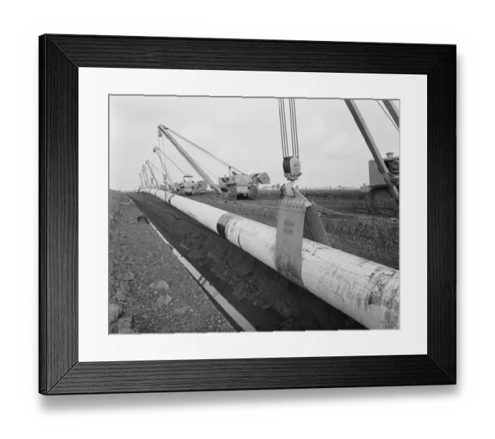Framed Print : Pipelaying JLP01_08_076876 Framed Print : Pipelaying JLP01_08_076876