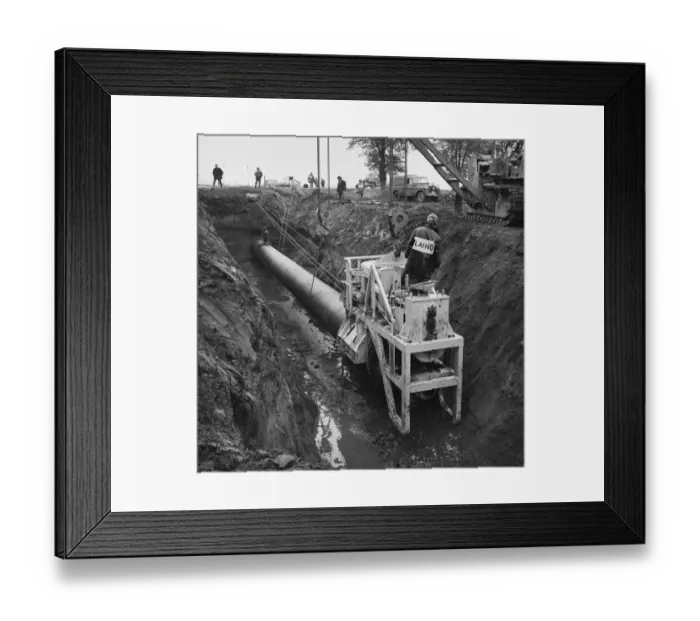 Framed Print : Thrust boring JLP01_08_077158 Framed Print : Thrust boring JLP01_08_077158