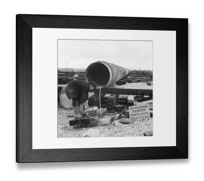 Framed Print : Checking for faults JLP01_08_083825
