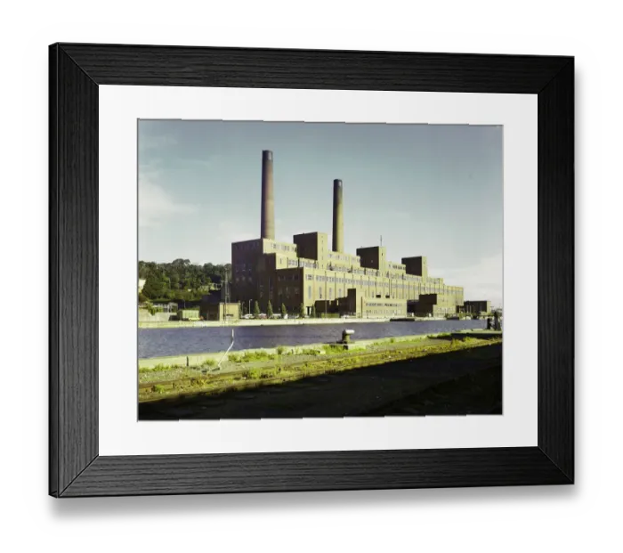 Framed Print : Portishead B Power Station JLP01_10_06741