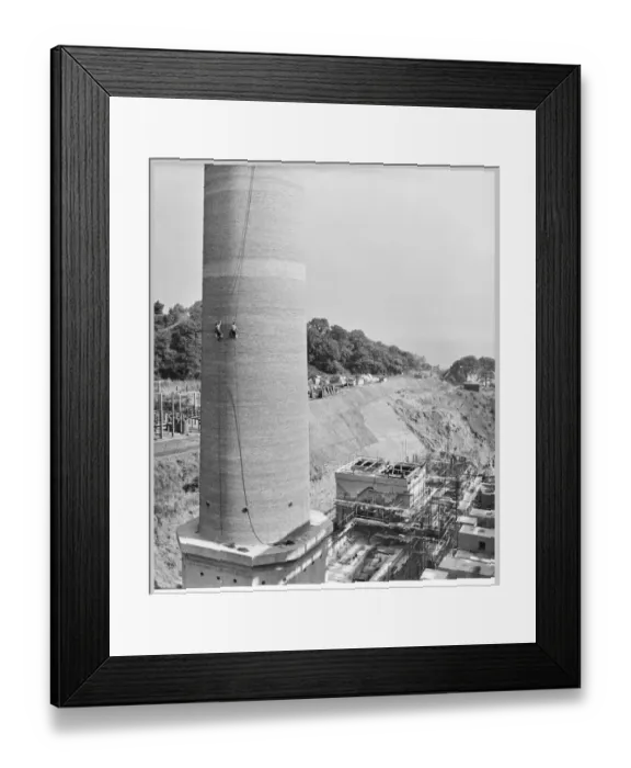 Framed Print : Construction site JLP01_01_086_21