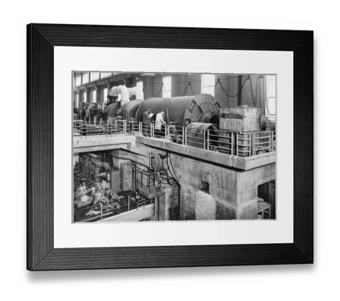 Framed Print : Power house JLP01_01_086_22 Framed Print : Power house JLP01_01_086_22