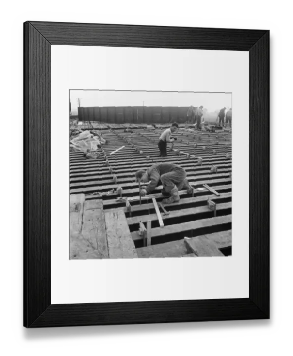Framed Print : Bridge deck JLP01_08_059521