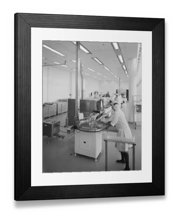 Framed Print : Pesticides filling hall JLP01_09_832103