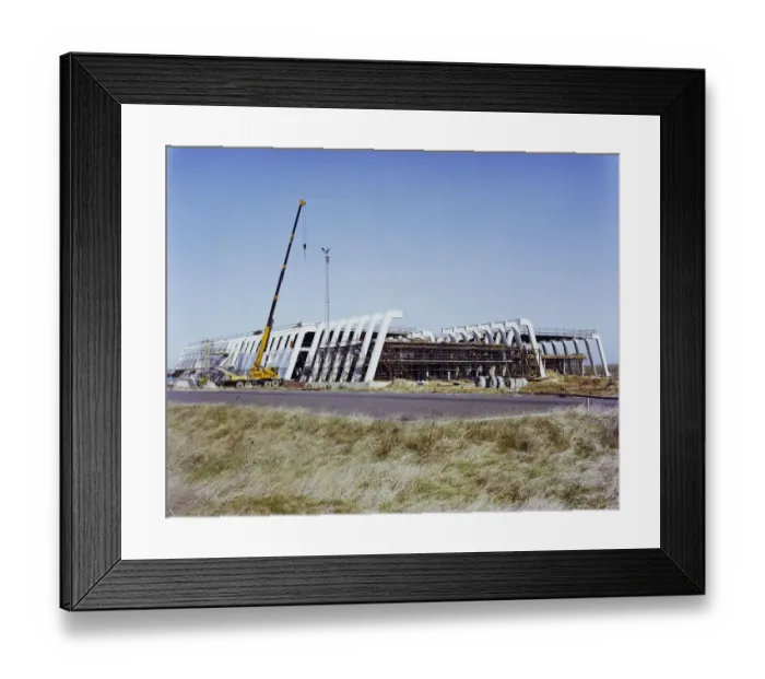 Framed Print : Precast concrete structure JLP01_10_10244
