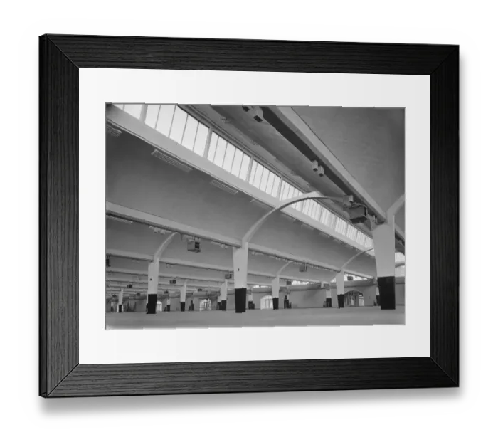 Framed Print : Factory interior JLP01_08_023335