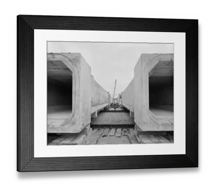 Framed Print : Precast concrete JLP01_09_781447