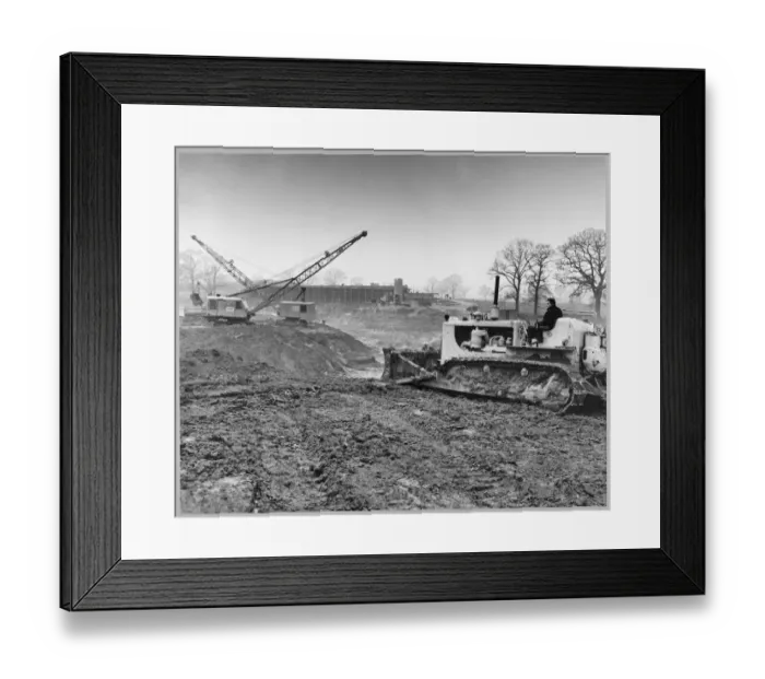 Framed Print : Excavation JLP01_01_172_067