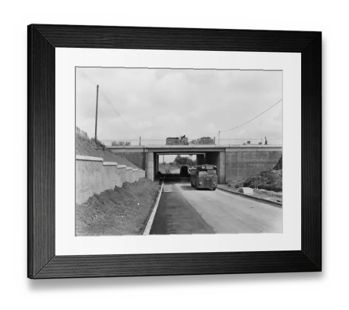 Framed Print : Bridge works JLP01_08_062781 Framed Print : Bridge works JLP01_08_062781