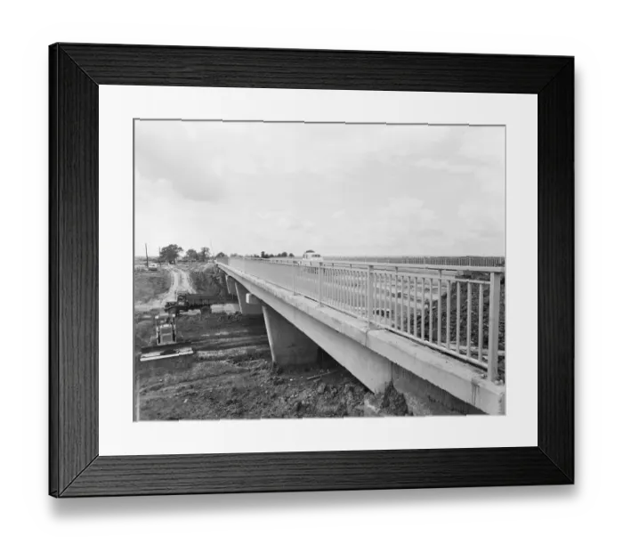 Framed Print : Overbridge JLP01_08_062790
