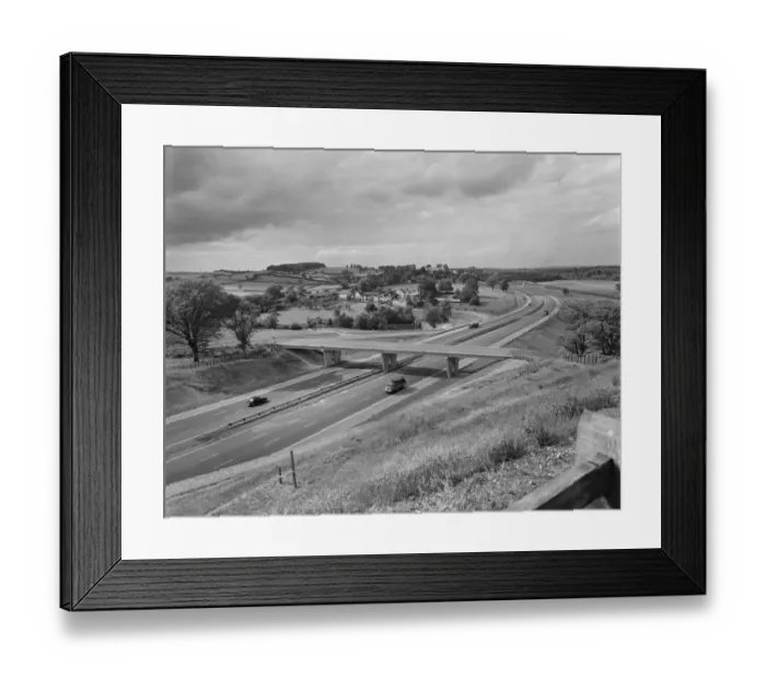 Framed Print : M6 completed JLP01_08_066490