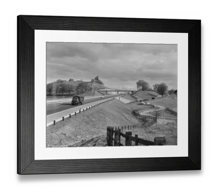 Framed Print : M6 completed JLP01_08_065787