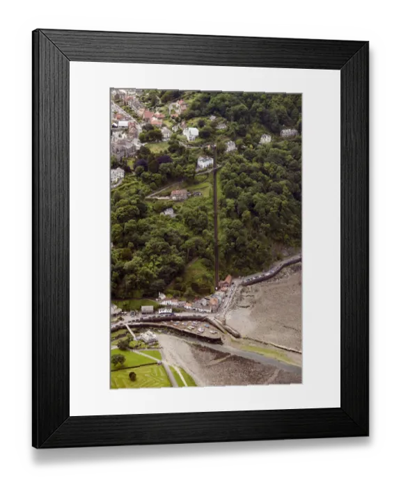 Framed Print : Lynton and Lynmouth Cliff Railway 29934_015 Framed Print : Lynton and Lynmouth Cliff Railway 29934_015