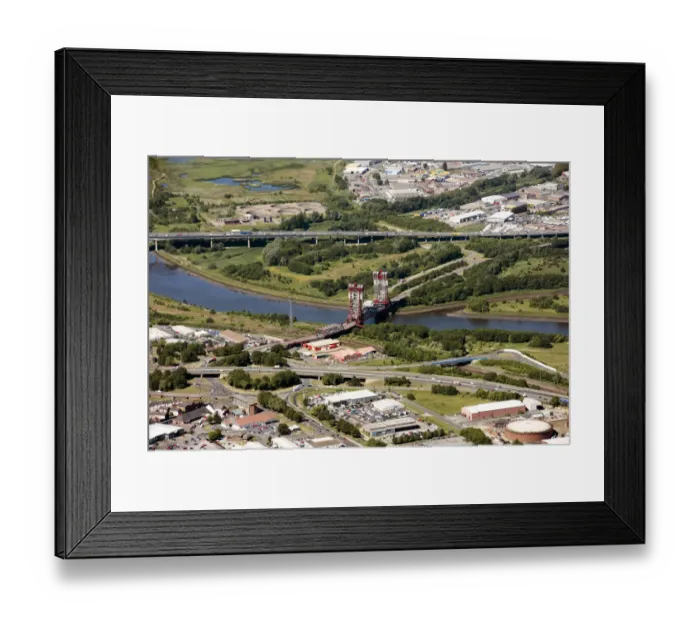 Framed Print : Tees Bridge 34008_018 Framed Print : Tees Bridge 34008_018