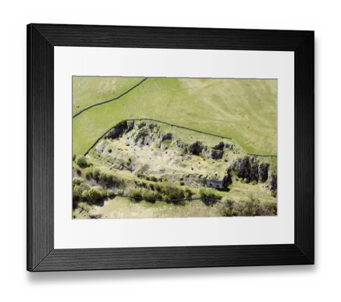 Framed Print : Lime kilns and quarry 34002_021