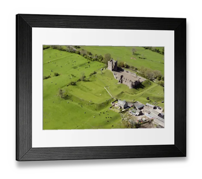 Framed Print : Brough Castle and Roman fort 34002_064