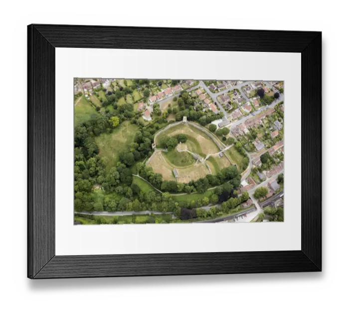 Framed Print : Pickering Castle 34039_078
